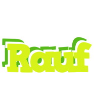 Rauf citrus logo