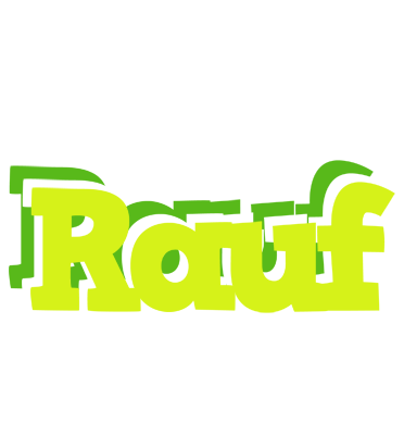 Rauf citrus logo