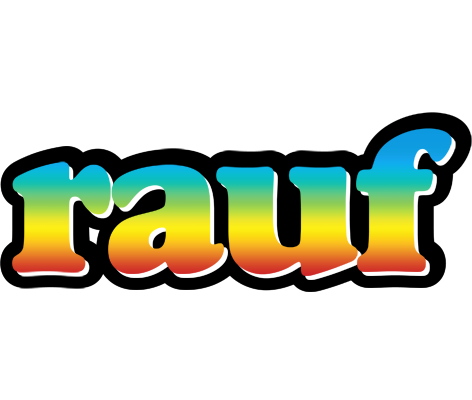 Rauf color logo