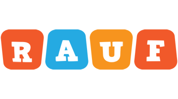 Rauf comics logo
