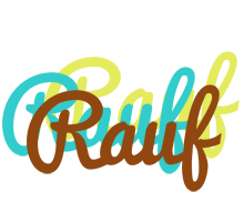 Rauf cupcake logo