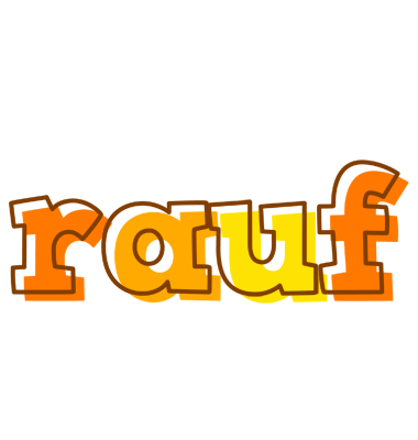 Rauf desert logo