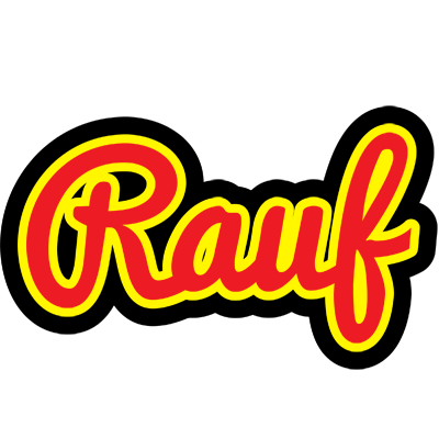 Rauf fireman logo