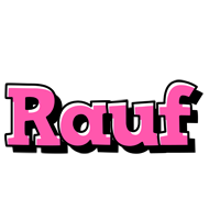 Rauf girlish logo