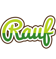 Rauf golfing logo