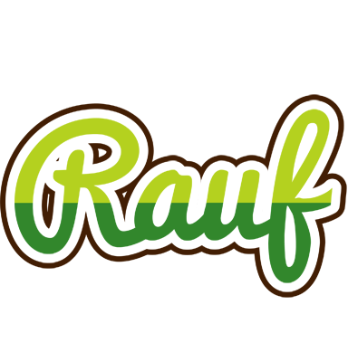 Rauf golfing logo