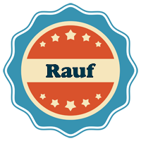 Rauf labels logo