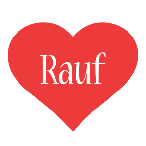 Rauf love logo