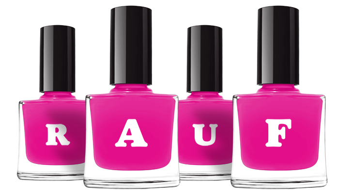 Rauf nails logo
