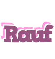 Rauf relaxing logo