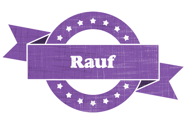 Rauf royal logo