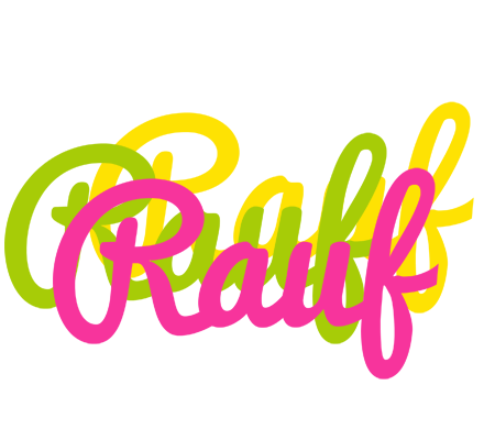 Rauf sweets logo