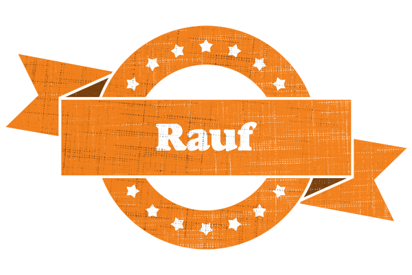 Rauf victory logo