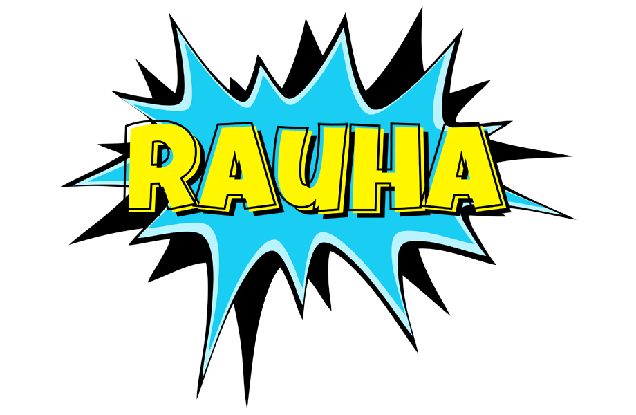 Rauha amazing logo