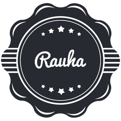 Rauha badge logo