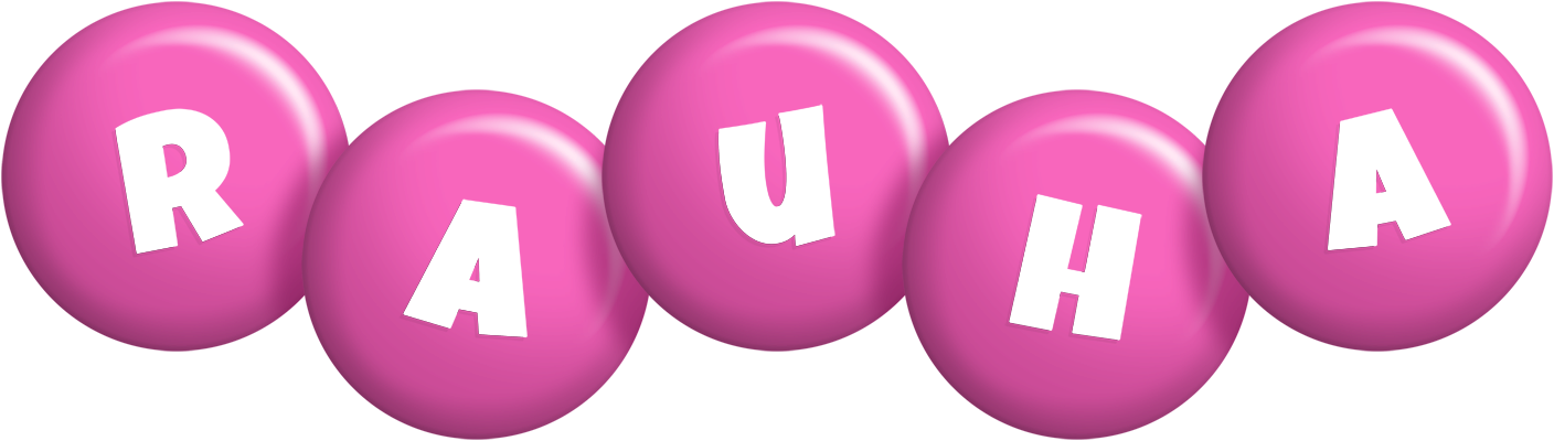 Rauha candy-pink logo