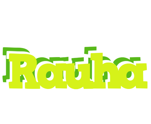 Rauha citrus logo