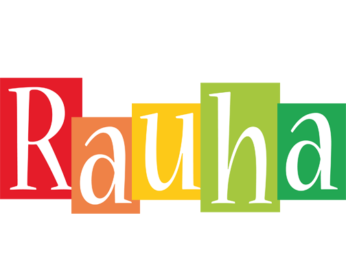 Rauha colors logo