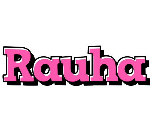 Rauha girlish logo