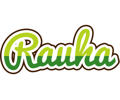 Rauha golfing logo