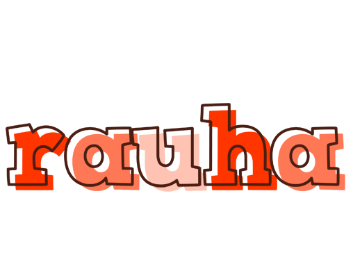Rauha paint logo