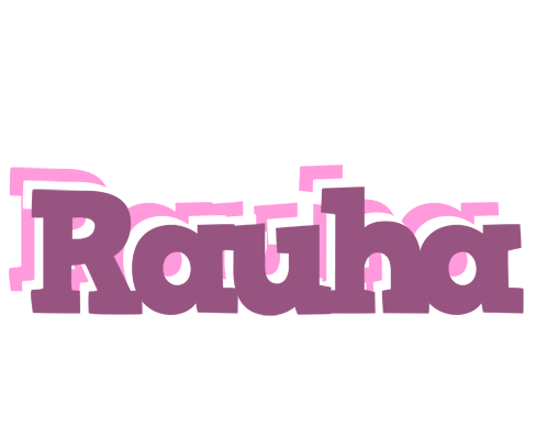 Rauha relaxing logo