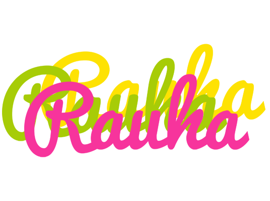 Rauha sweets logo
