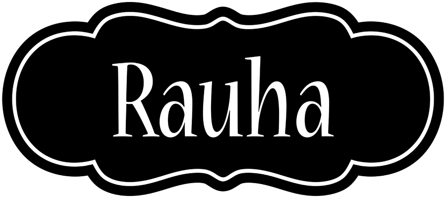 Rauha welcome logo