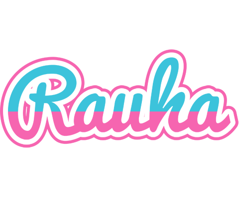 Rauha woman logo