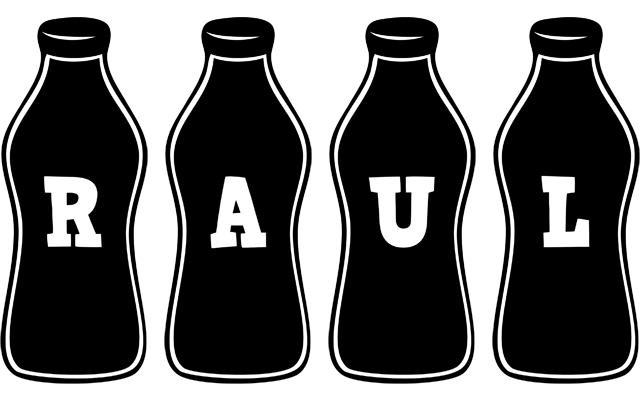 Raul bottle logo