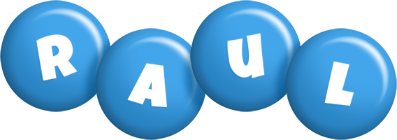 Raul candy-blue logo