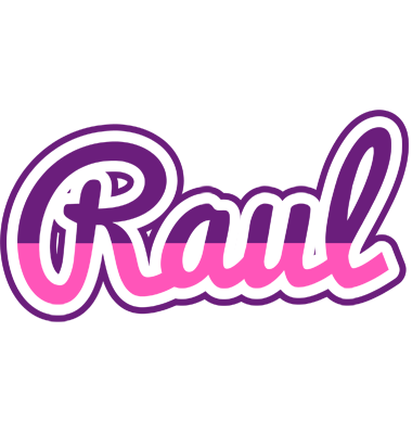 Raul cheerful logo