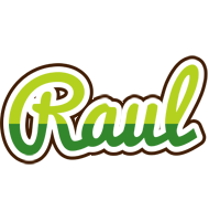 Raul golfing logo