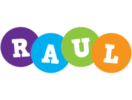 Raul happy logo