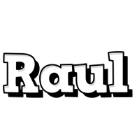 Raul snowing logo
