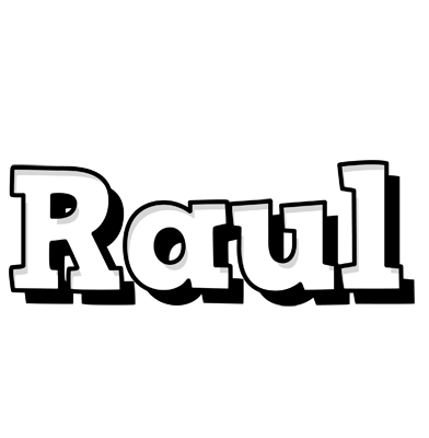 Raul snowing logo