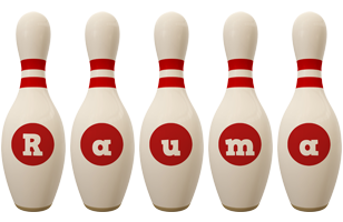 Rauma bowling-pin logo