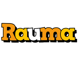 Rauma cartoon logo