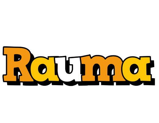 Rauma cartoon logo