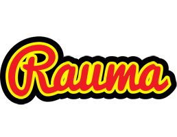 Rauma fireman logo