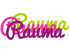 Rauma flowers logo