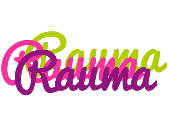 Rauma flowers logo