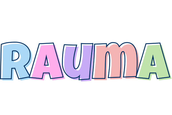 Rauma pastel logo