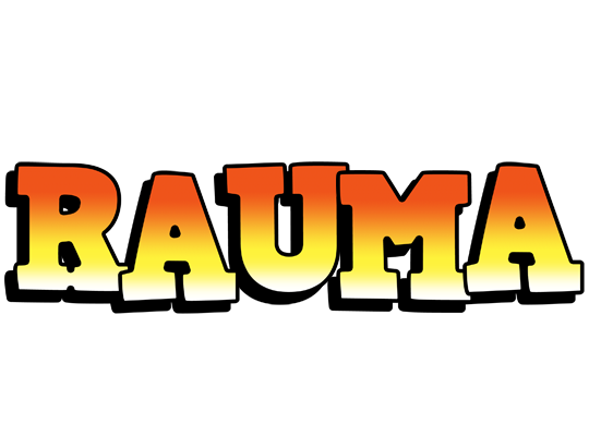 Rauma sunset logo