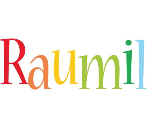 Raumil birthday logo