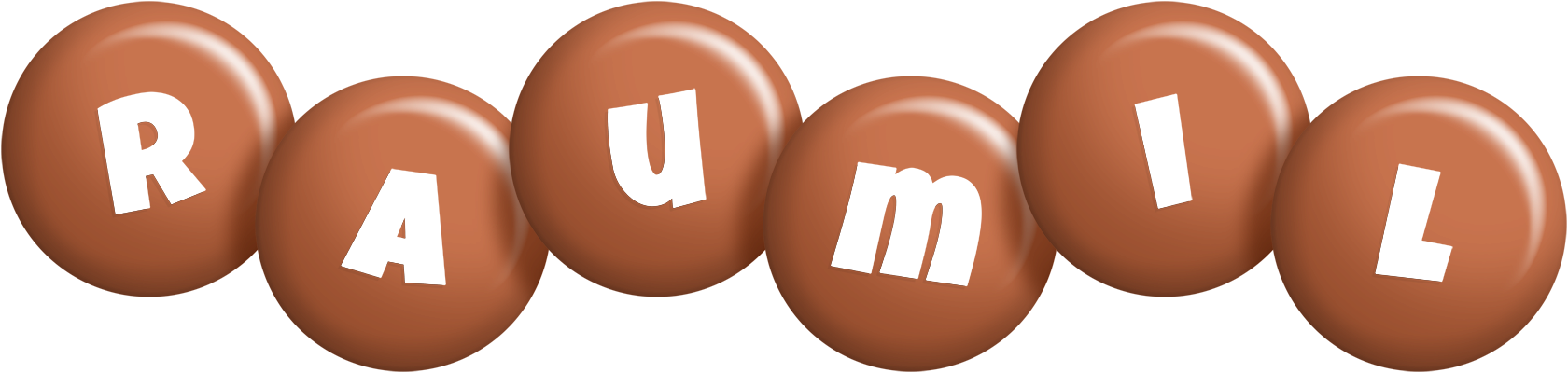 Raumil candy-brown logo