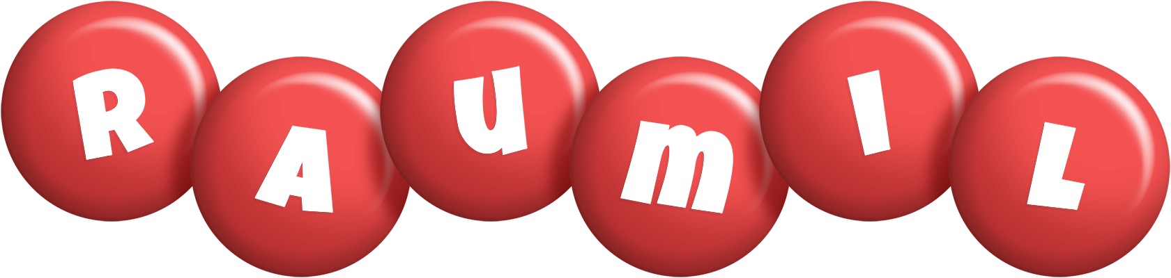 Raumil candy-red logo
