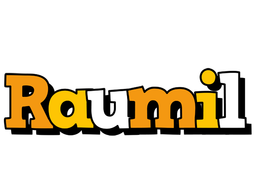 Raumil cartoon logo
