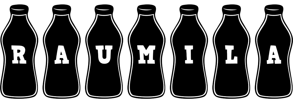 Raumila bottle logo
