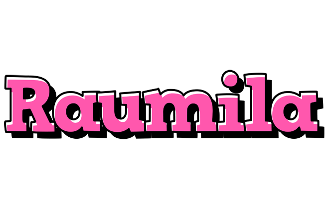 Raumila girlish logo